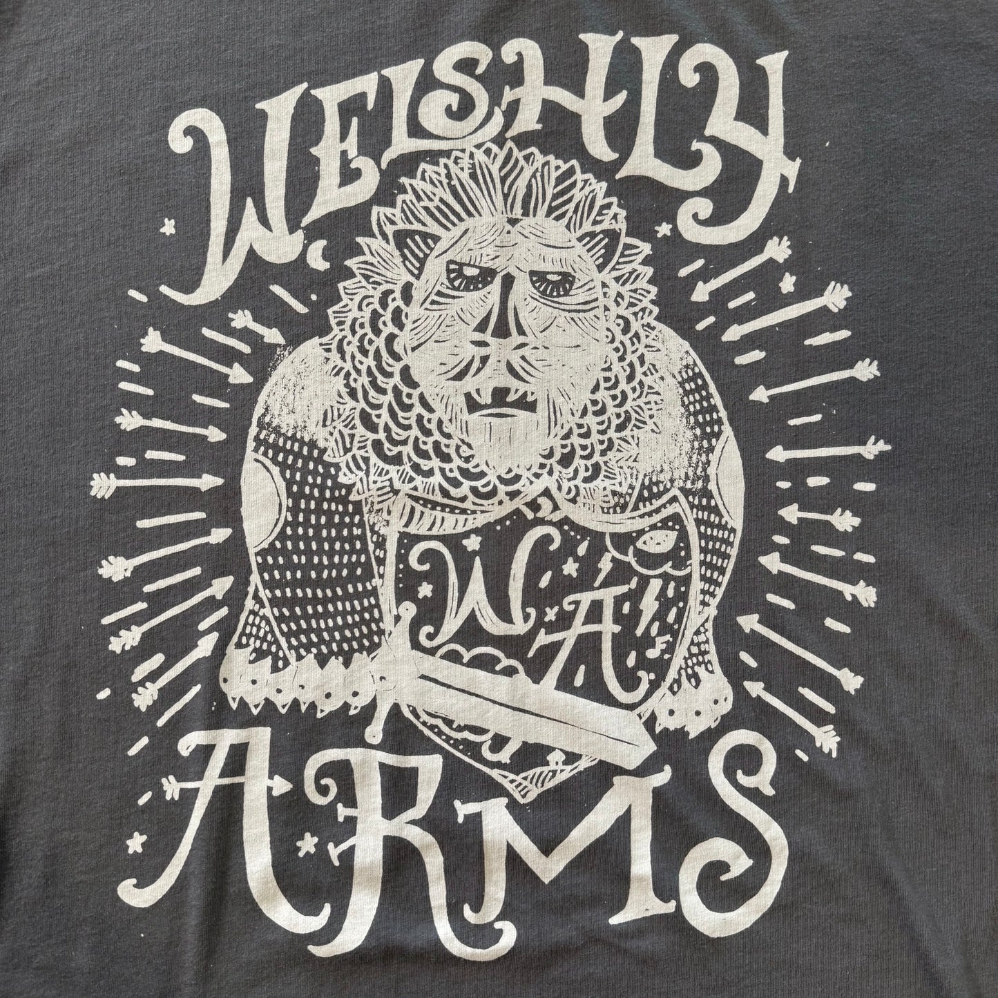 Short Sleeve - Grey Lion T-Shirt